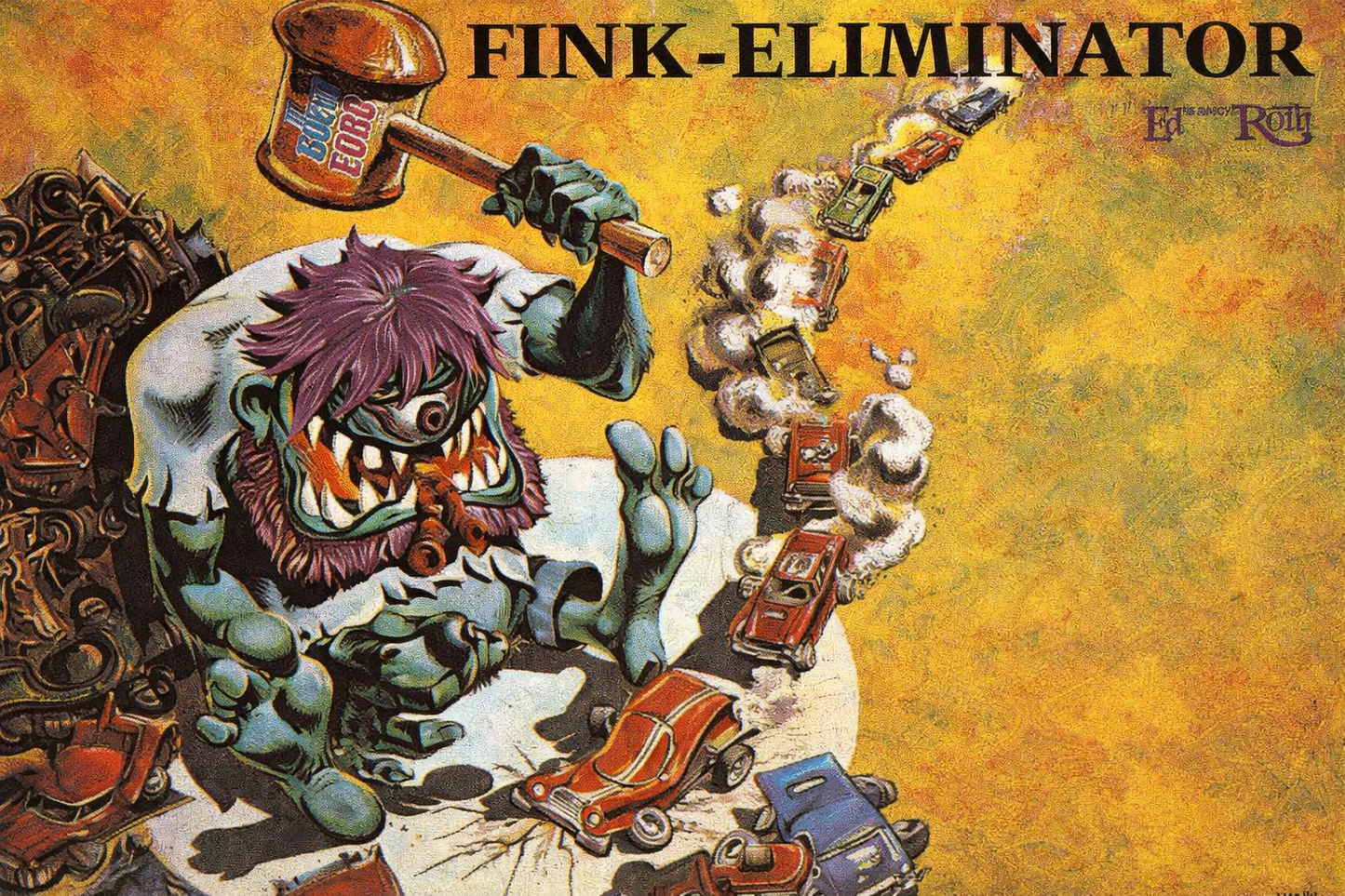 PREORDER Ed "Big Daddy" Roth Fink Eliminator Caricature