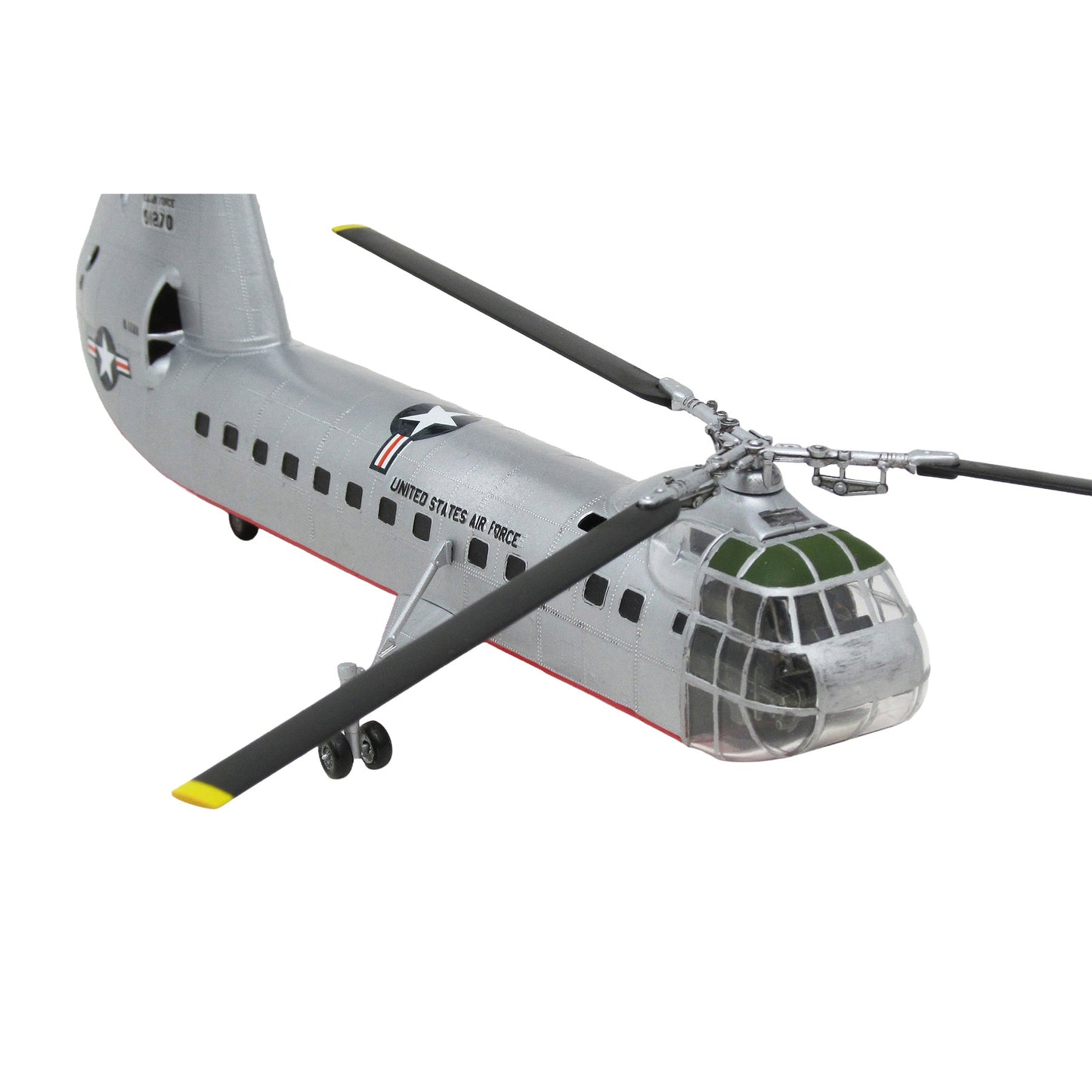 1:96 H-16 Piasecki Transporter Helicopter with Swivel Stand and Trading Card
