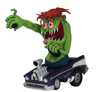Mr Gasse1:25 Ed "Big Daddy" Roth Mr. Gasser 1957 Chevrolet Caricature (6.5 Inches Tall)