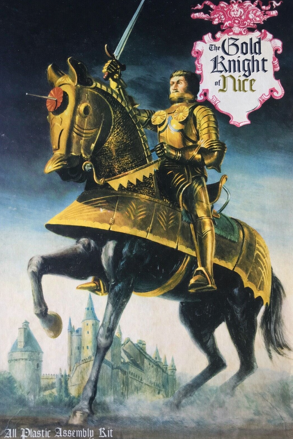 PREORDER 1:8 The Gold Knight of Nice on Horseback