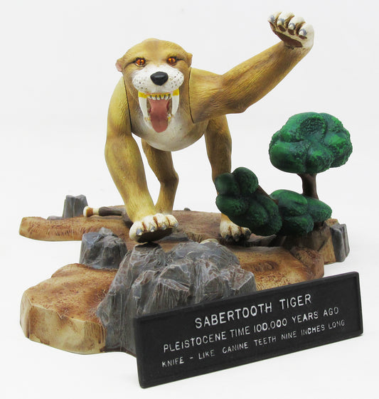 Prehistoric Scenes Saber Tooth Tiger 1/13 USA