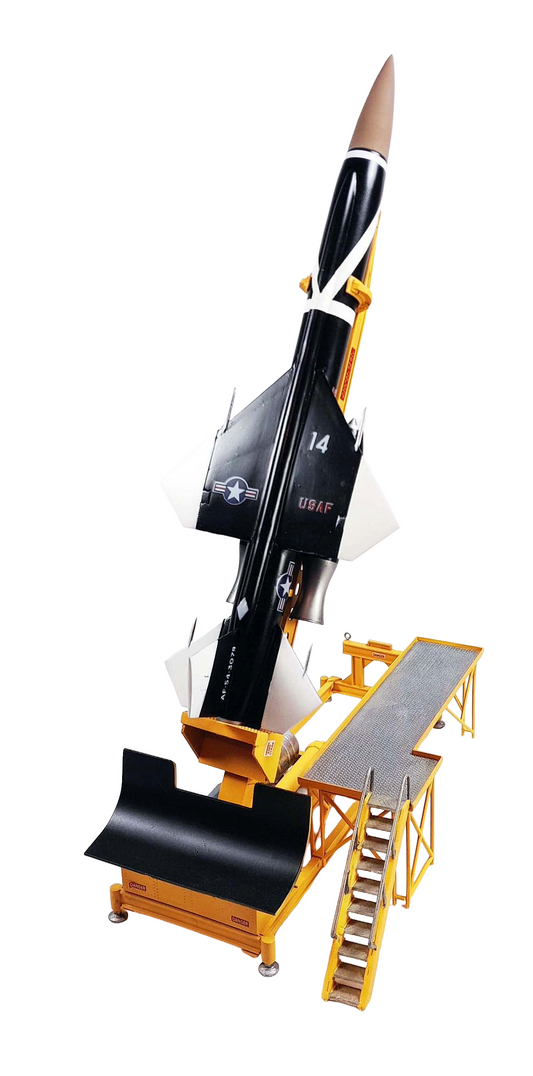 1:56 Boeing IM-99 Bomarc Ground-to-Air Guided Missile with Launch Platform