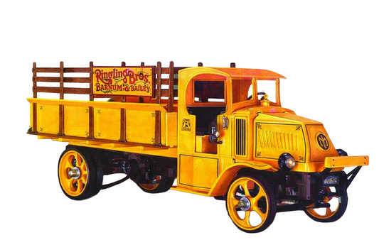 1:24 1926 Mack AC Bulldog Stake Truck - Ringling Bros. and Barnum & Bailey