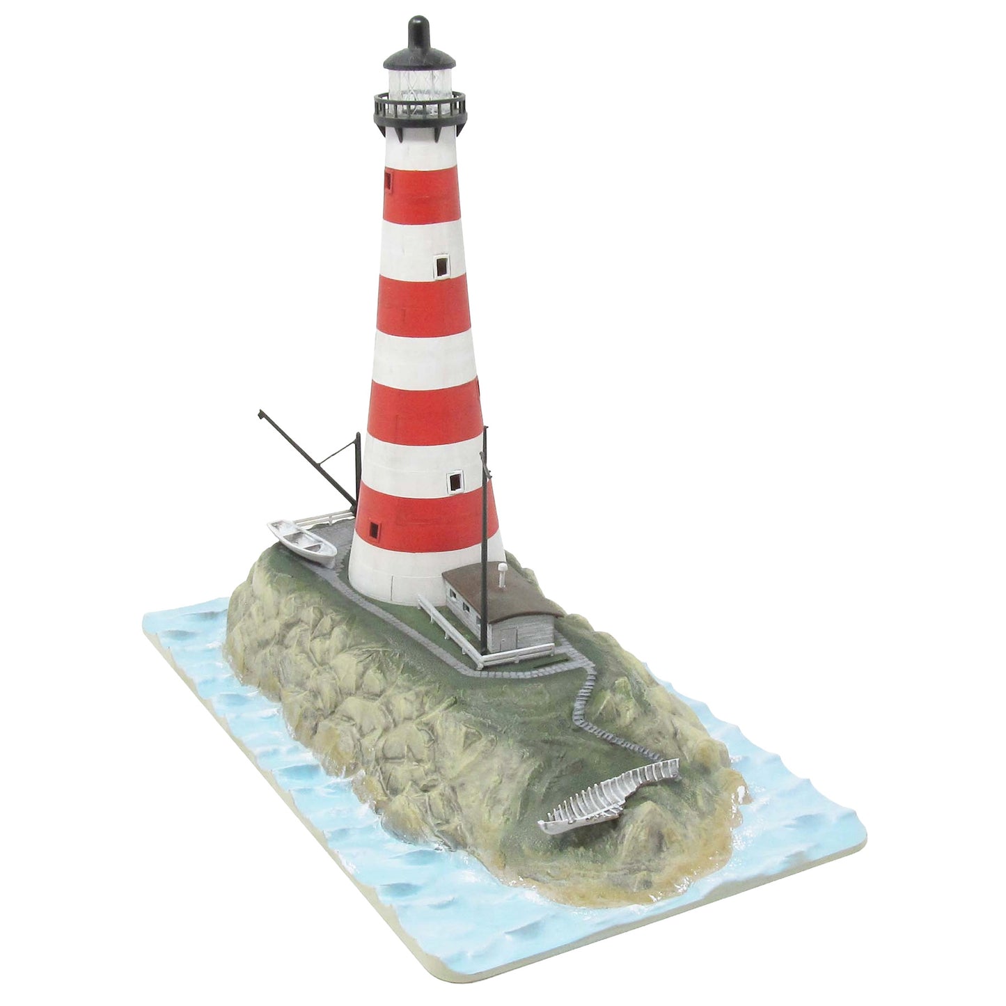 1:160 Lighthouse with Working Light and Diorama Base (Batteries Required, Not Included)