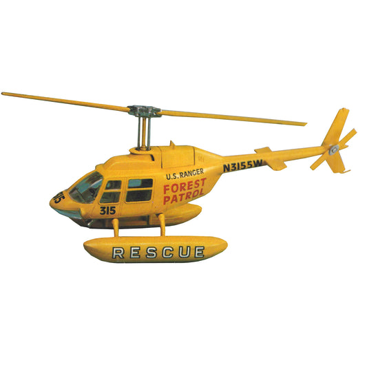 1:72 Ranger Chopper U.S. Ranger Forest Patrol Rescue Helicopter