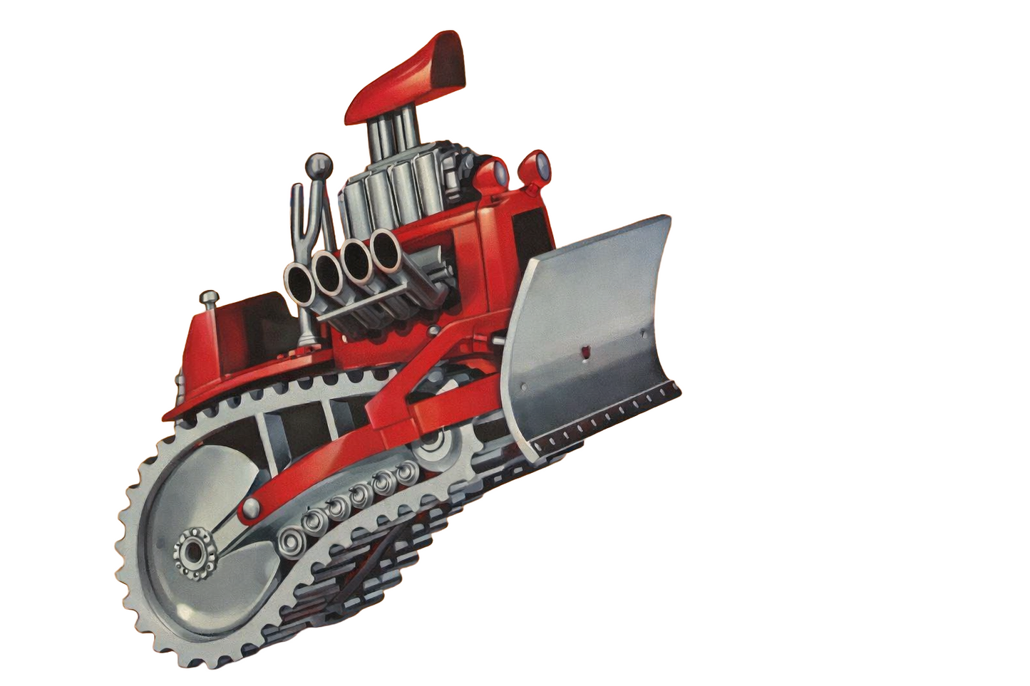 PREORDER 1:32 Tom Daniel - Boss Bulldozer Construction (Snap Tite Model Kit)