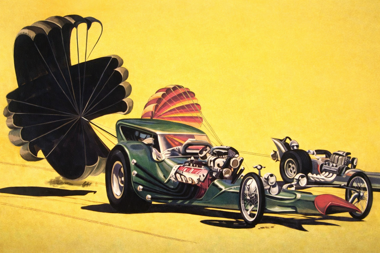 PREORDER 1:24 Tom Daniel - T'rantula Wild Digger Dragster Show Rod