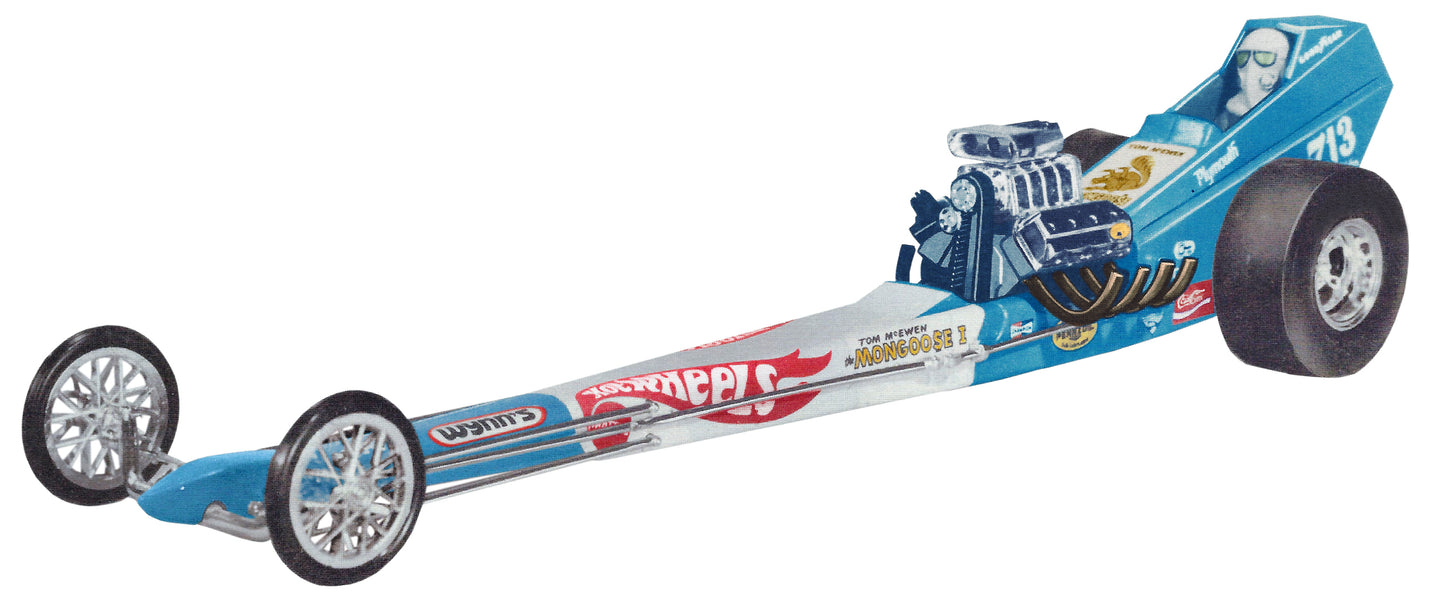 1:24 Tom "Mongoose" McEwen's "AA" Rail Front Engine Fuel Dragster