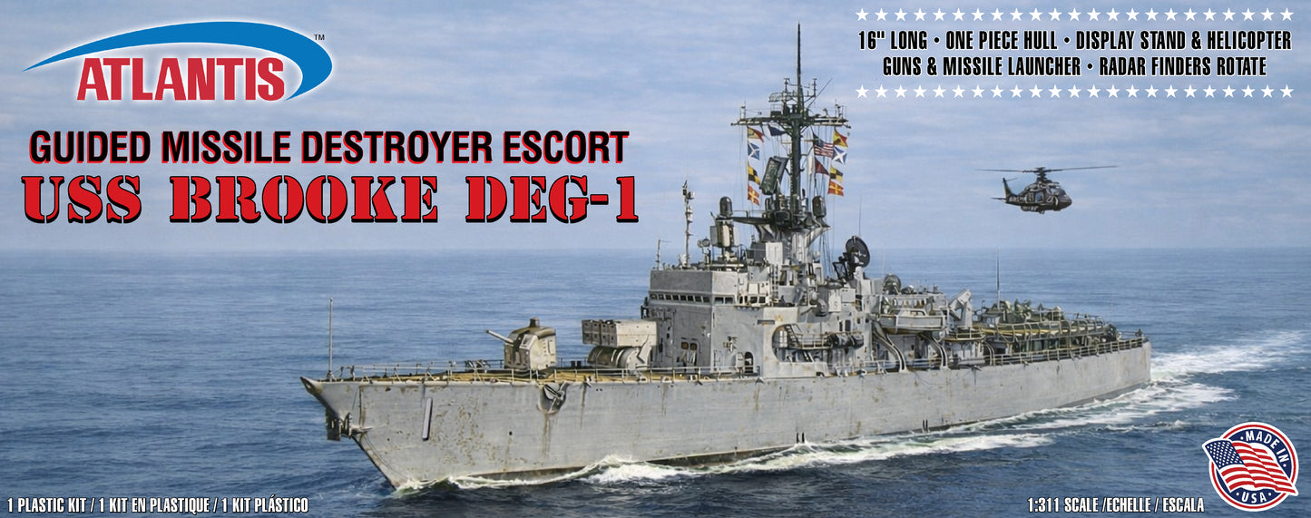 1:311 USS Brooke (DEG-1) Guided Missile Destroyer Escort