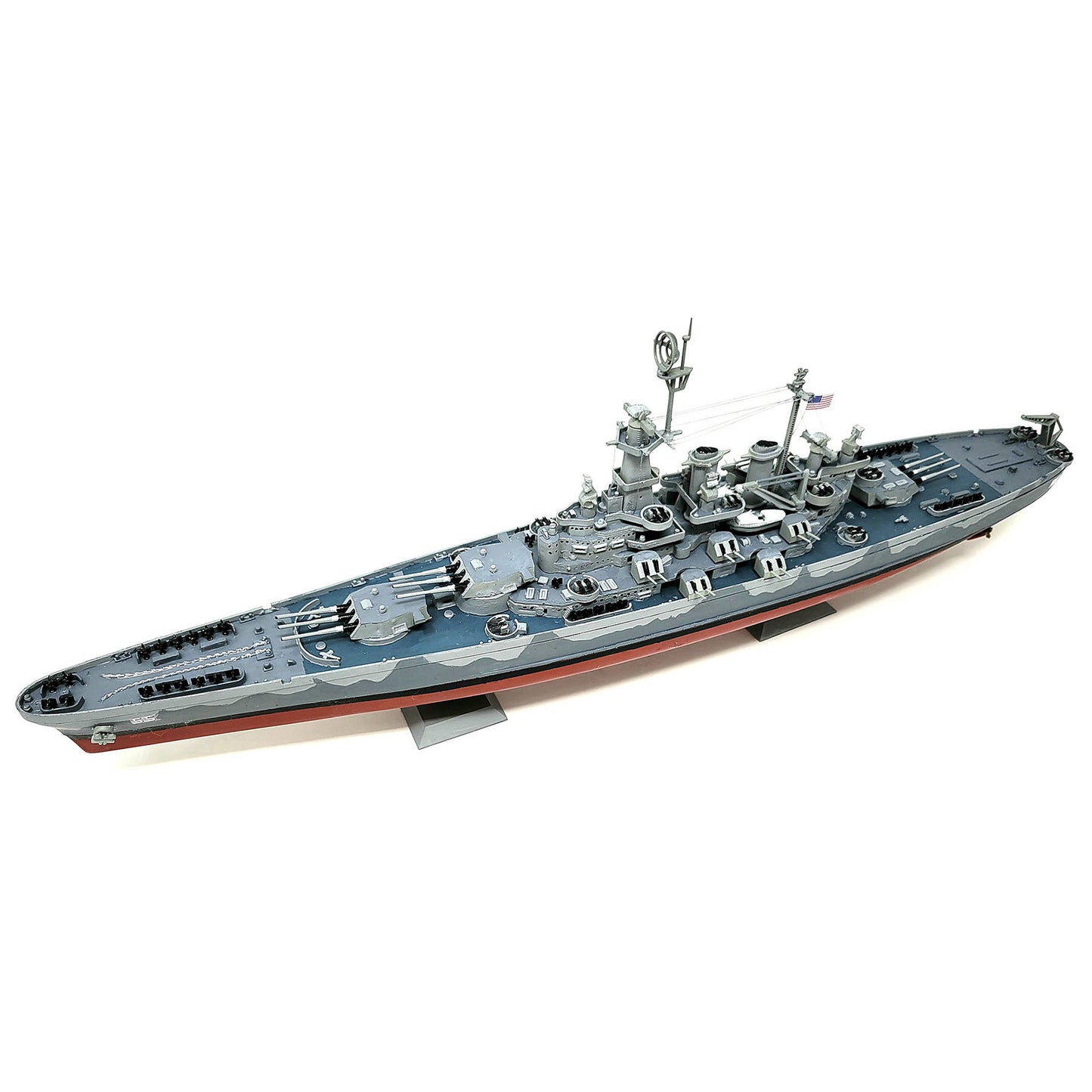 1:500 USS North Carolina (BB-55) World War II Battleship "The Showboat"